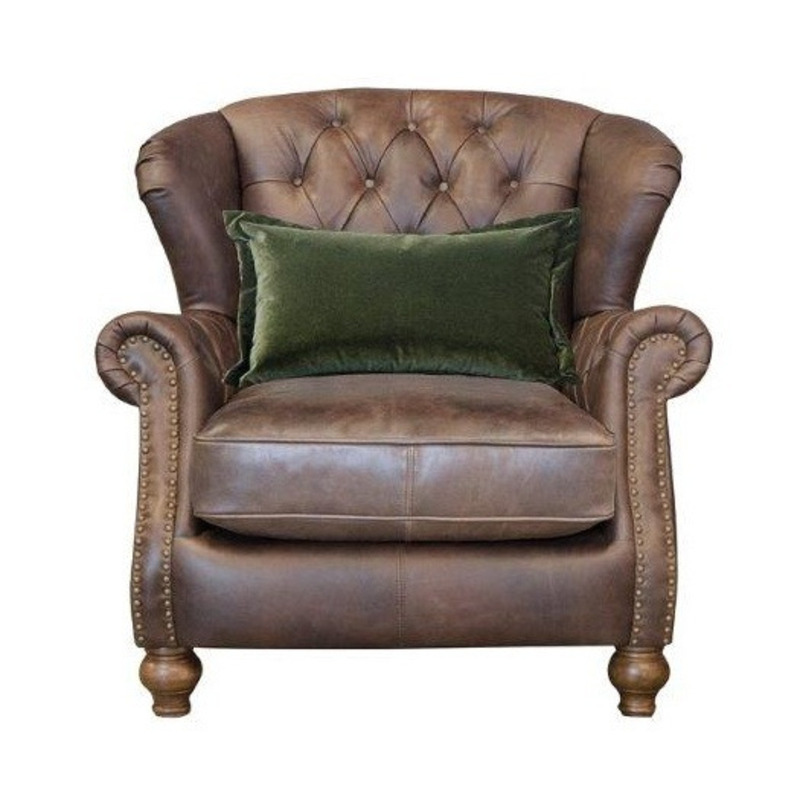 Alexander & James Alexander and James Wilson Wing Chair Leather