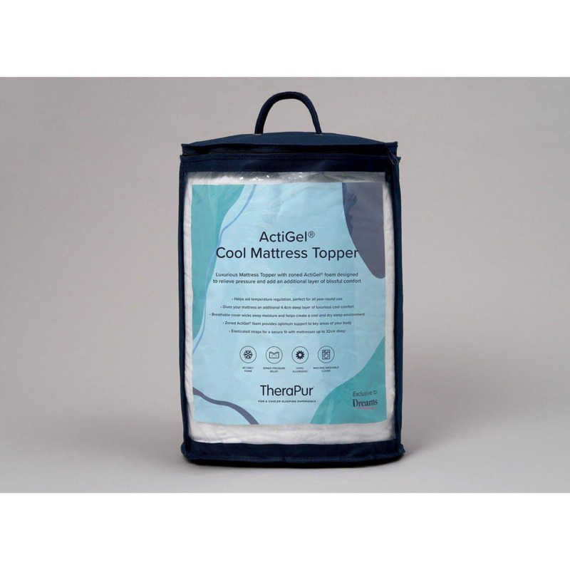 TheraPur ActiGel® Cool Mattress Topper Double 4'6 Double by Dreams