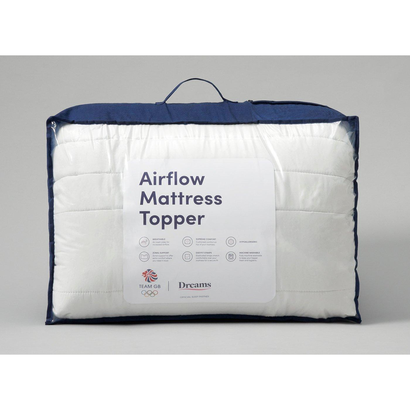 Dreams Airflow Mattress Topper SuperKing 6'0 Super King by Dreams