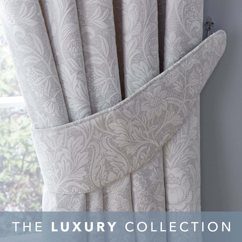 Dorma Winchester Tiebacks Grey by Dunelm