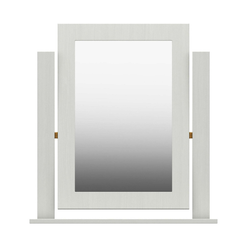 Ethan Dressing Table Mirror White by Dunelm