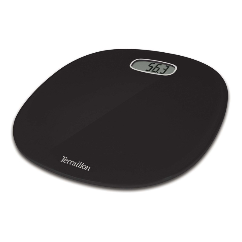 Terraillon Pop First Black Bathroom Scales Black by Dunelm