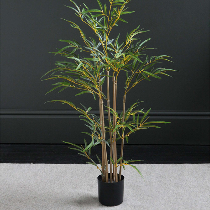 Artificial Bamboo Tree 90cm Green by Dunelm