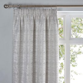Molly White Pencil Pleat Curtains White
