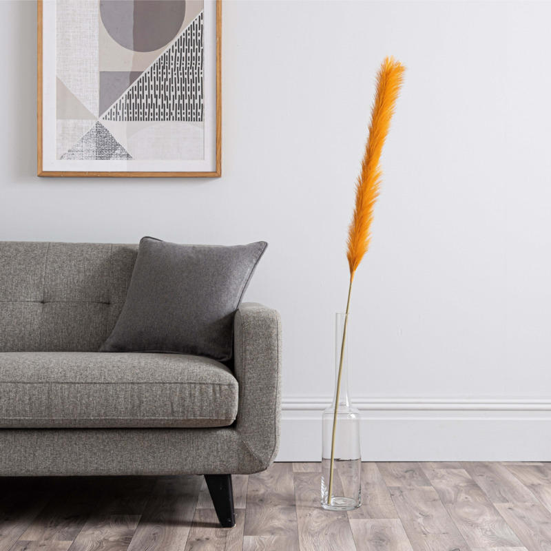 Artificial Pampas Grass 130cm Yellow by Dunelm