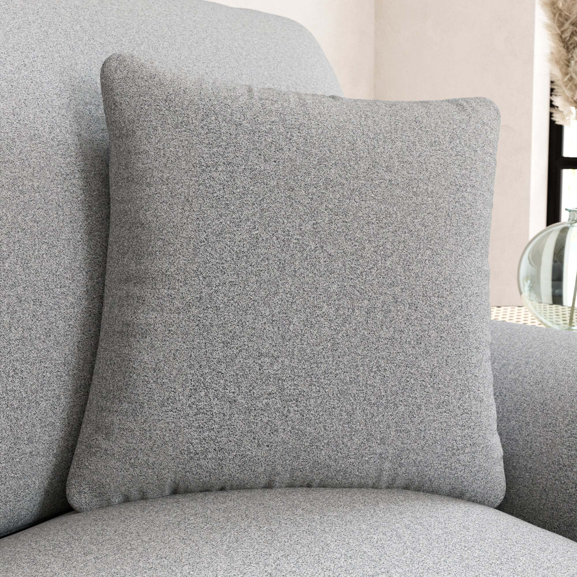Wool Marle Cream 60cm Cushion