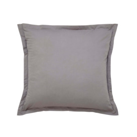 Pure Cotton Continental Square Pillowcase Dove (Grey)