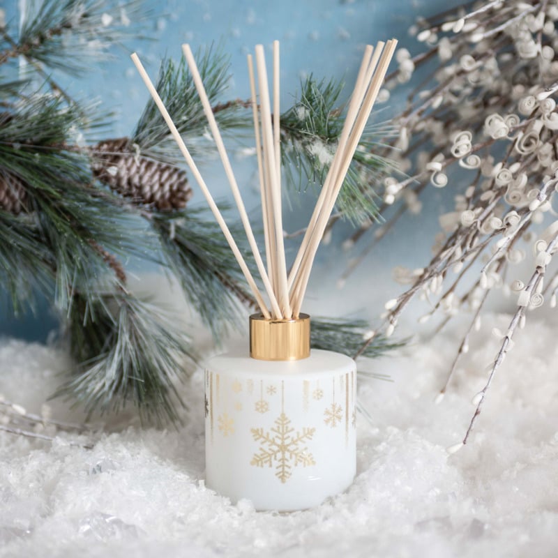 Season To Sparkle 180ml Reed Diffuser White by Dunelm