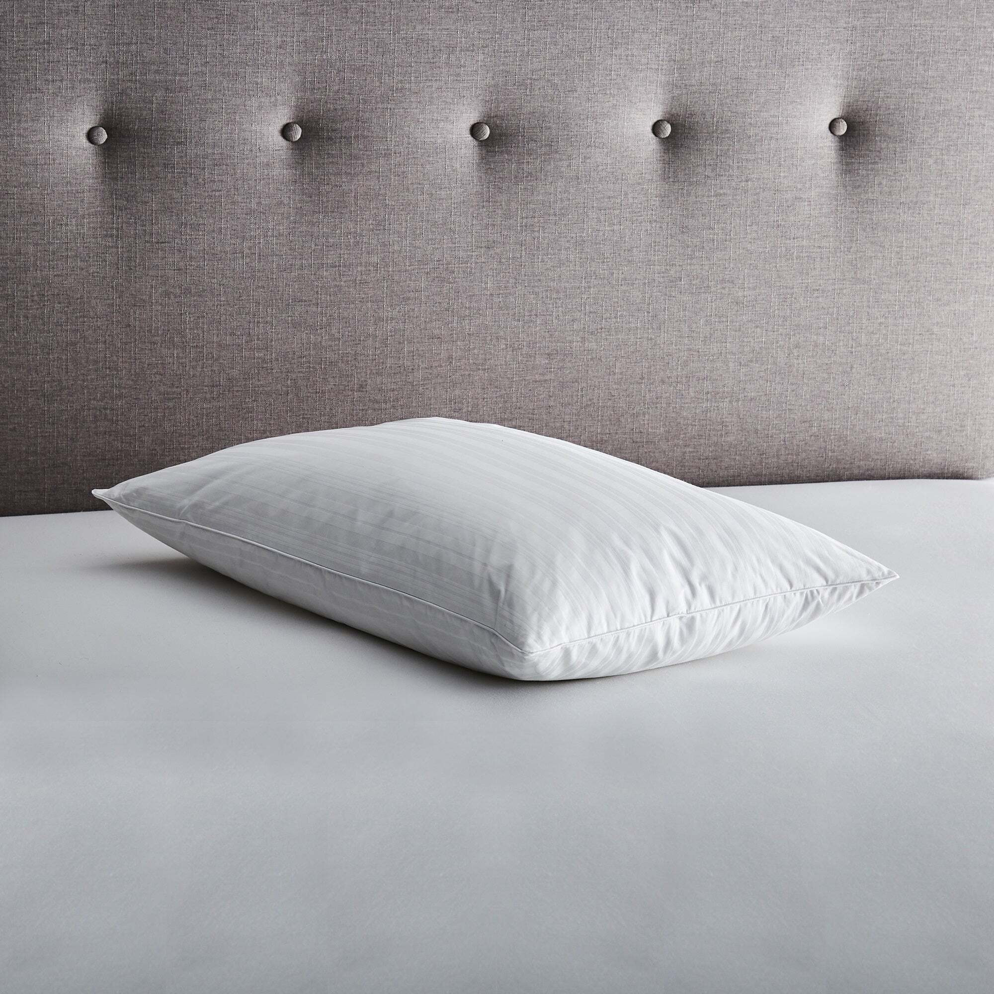 Goose Feather and Down Pillow White by Dunelm