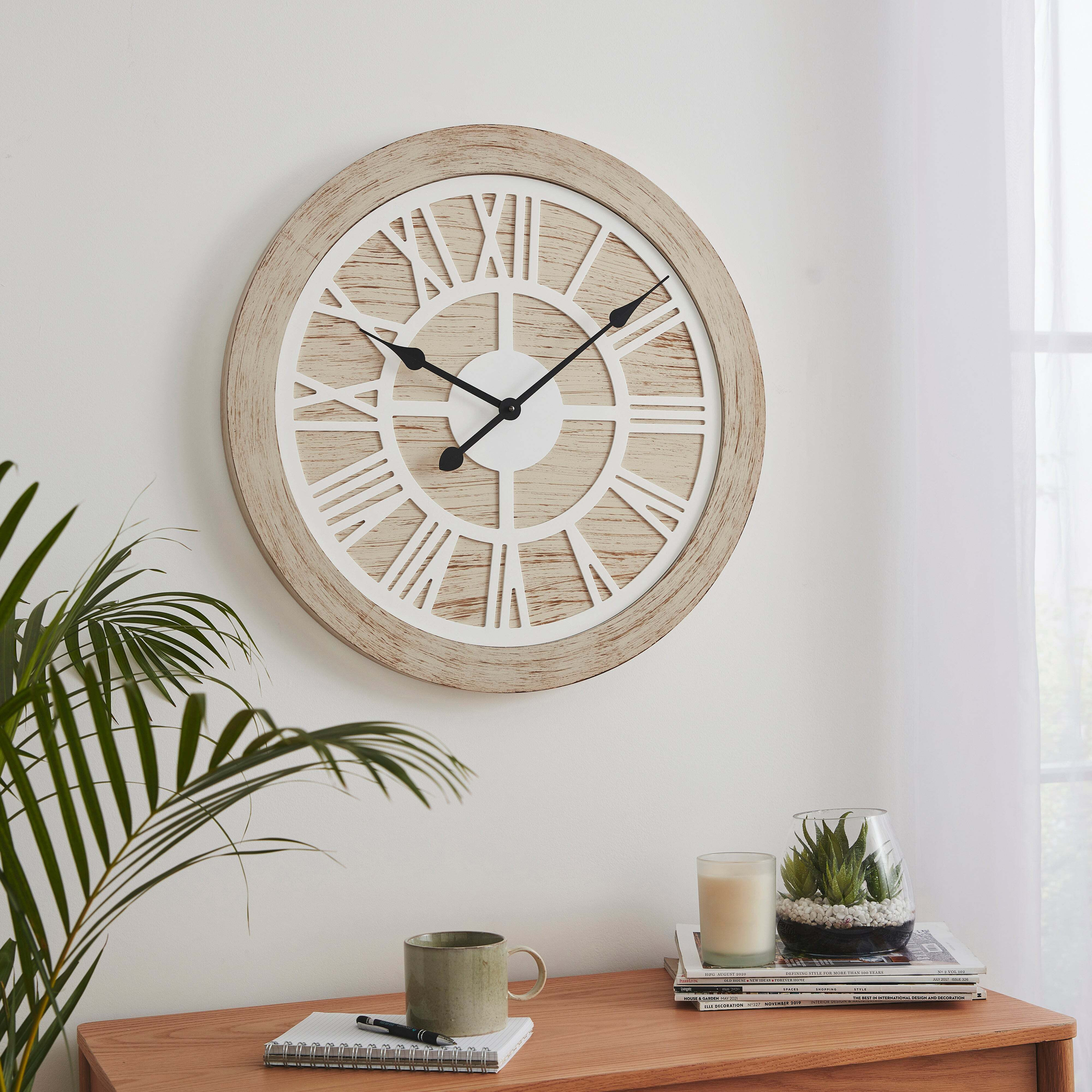 Dunelm Living Room Wall Clocks Baci Living Room