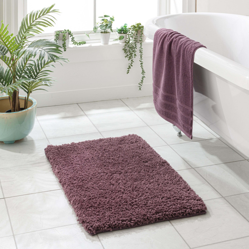 Ultimate Non Slip Bath Mat Thistle by Dunelm