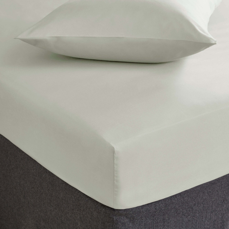 Fogarty Soft Touch Fitted Sheet Cream (Natural) by Dunelm