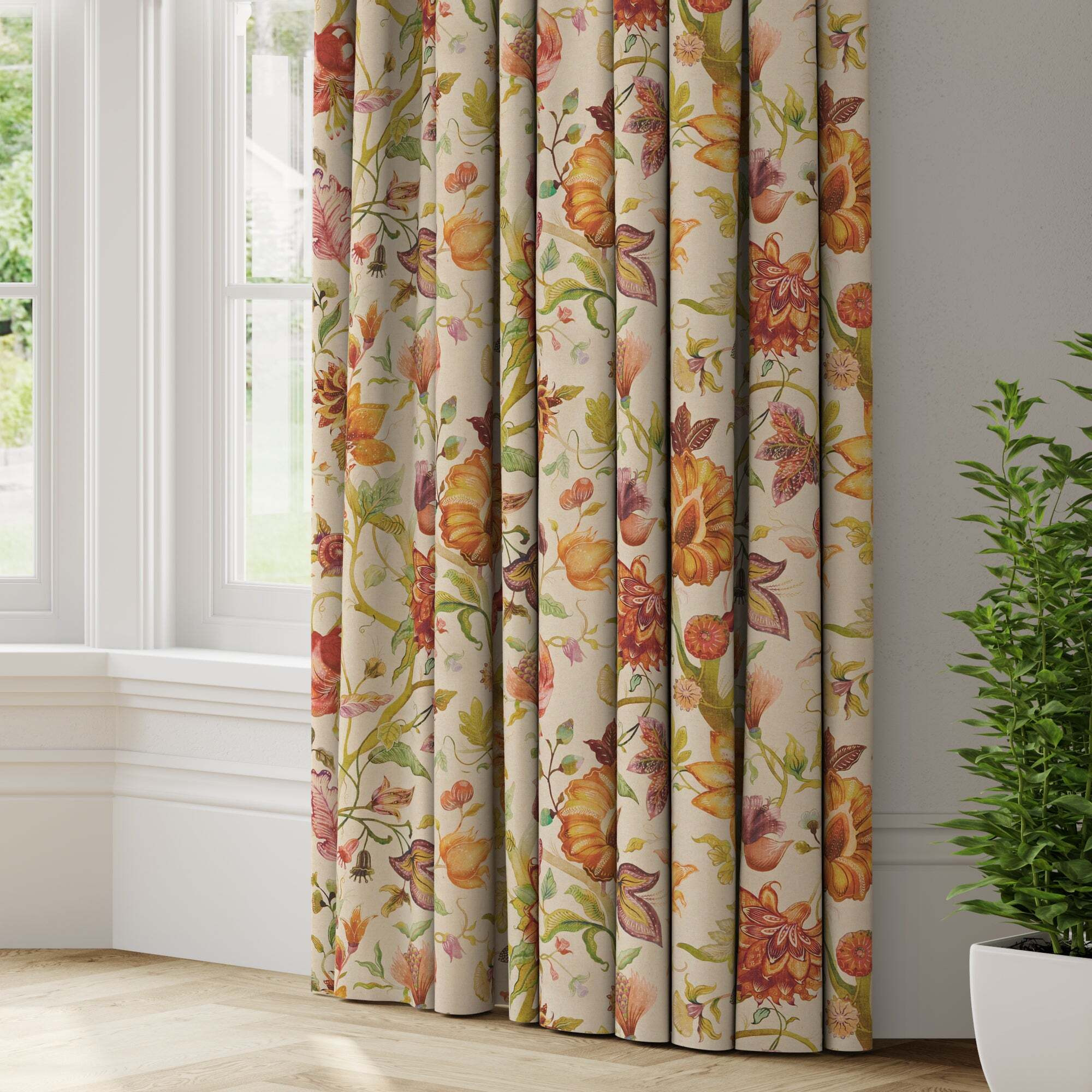 Delilah Made to Measure Curtains multicoloured by Dunelm | uFurnish.com