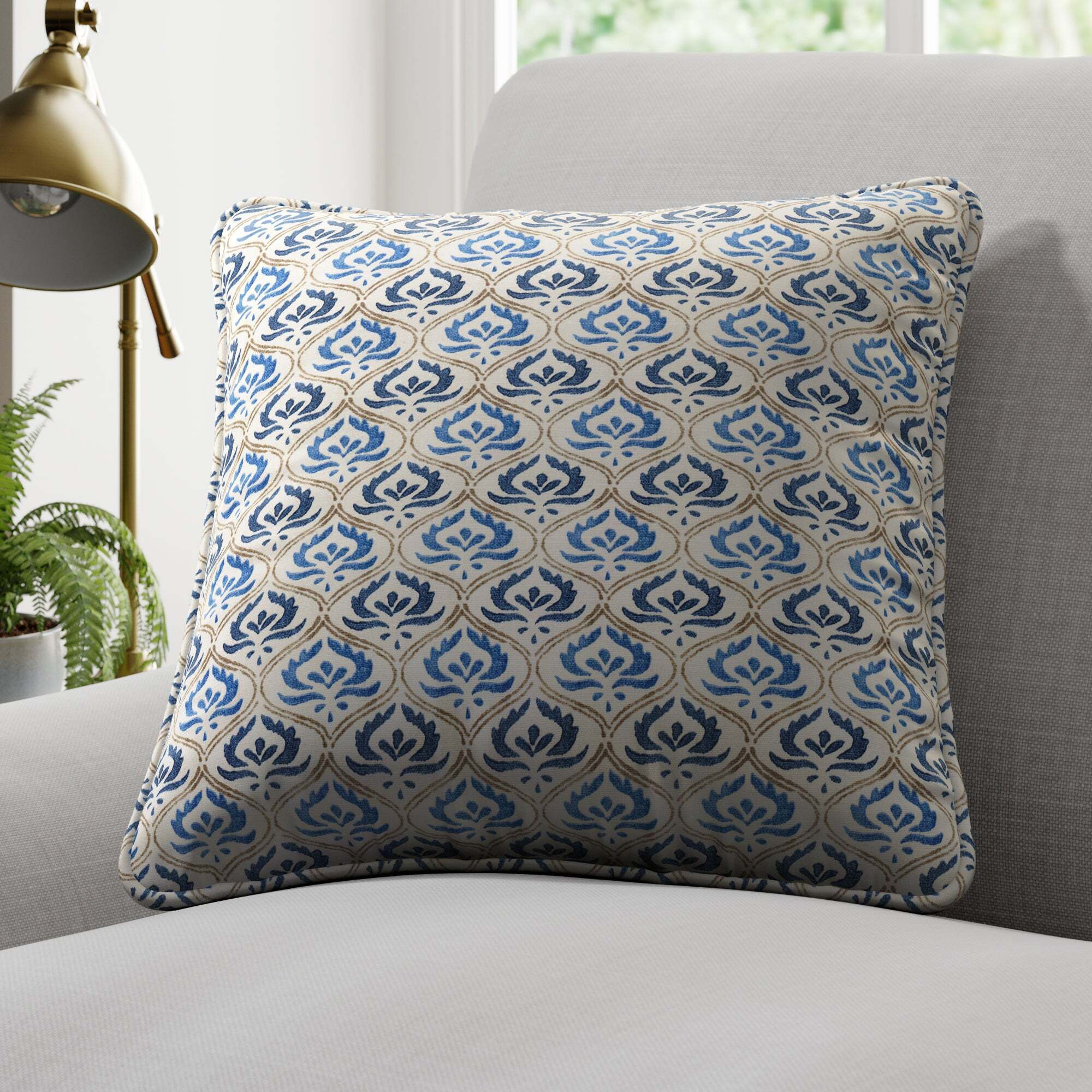 Shiva Made to Order Cushion Cover Shiva Batik by Dunelm