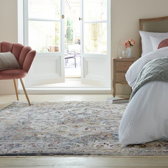 Soraya Traditional Square Rug by Dunelm | ufurnish.com