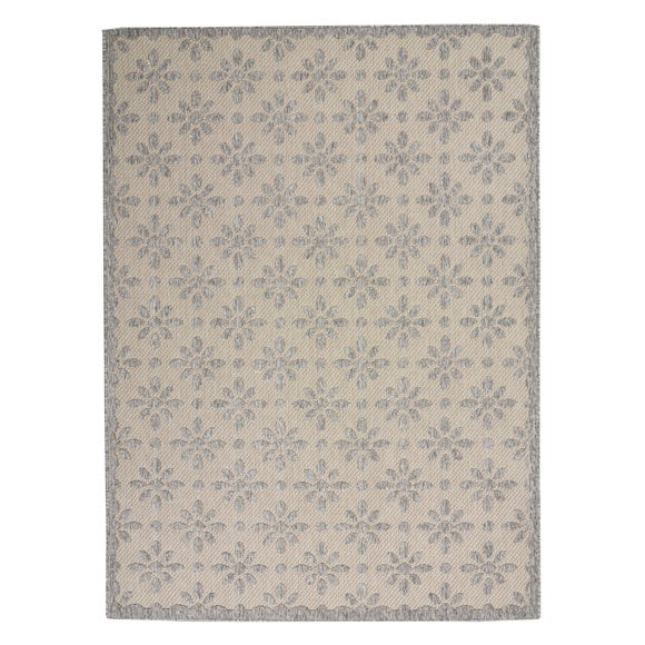 Cozumel Ditsy Indoor Outdoor Rug by Dunelm | ufurnish.com