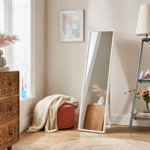 Bobbin Rectangle Full Length Free Standing Mirror by Dunelm | ufurnish.com
