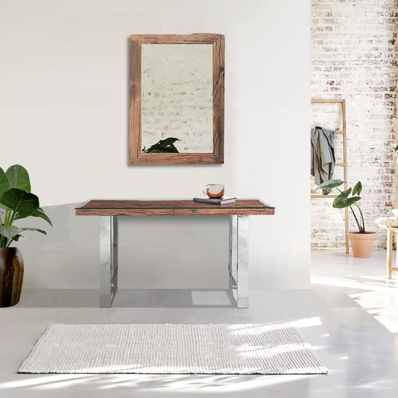 Indus Valley Railway Sleeper Console Table by Dunelm | ufurnish.com