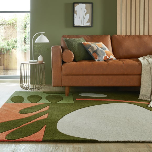 Elements Lokke Wool Rug by Dunelm | ufurnish.com