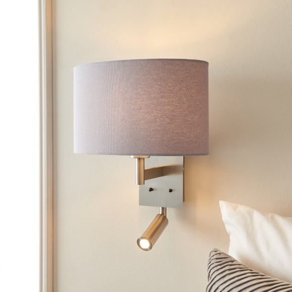 Reader Shaded Wall Light by Dunelm | ufurnish.com