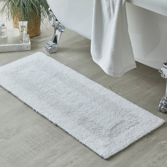 Super Soft Reversible Bath Runner by Dunelm | ufurnish.com
