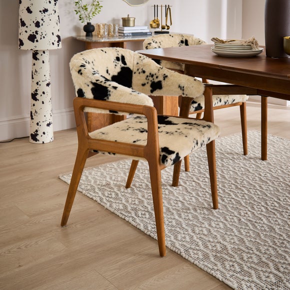 Cow Print Dining Chairs