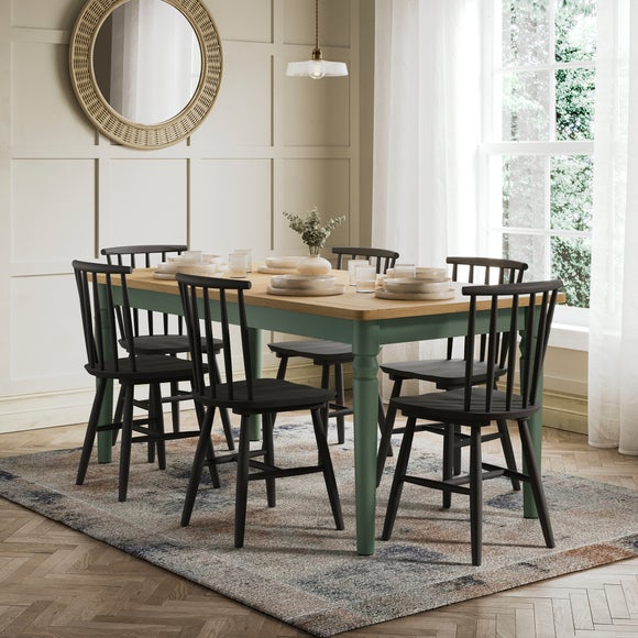 Pip 8-10 Seater Extendable Dining Table by Dunelm | ufurnish.com