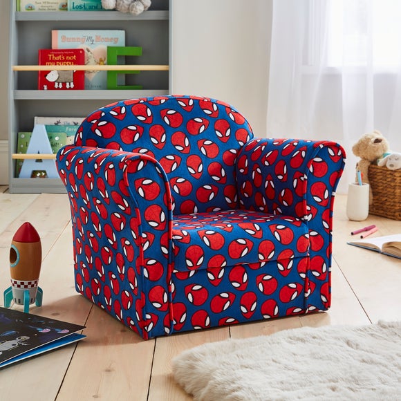 Marvel Spider-Man Print Kids Armchair by Dunelm | ufurnish.com