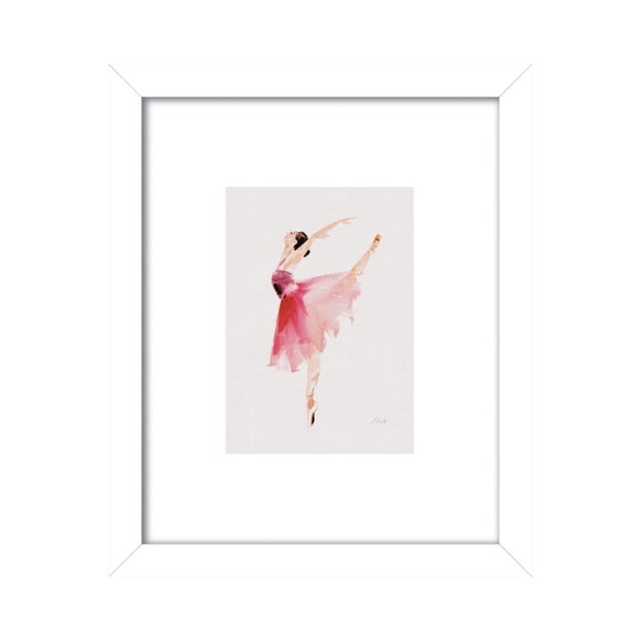 The Art Group Ballerina II Framed Print by Dunelm | ufurnish.com