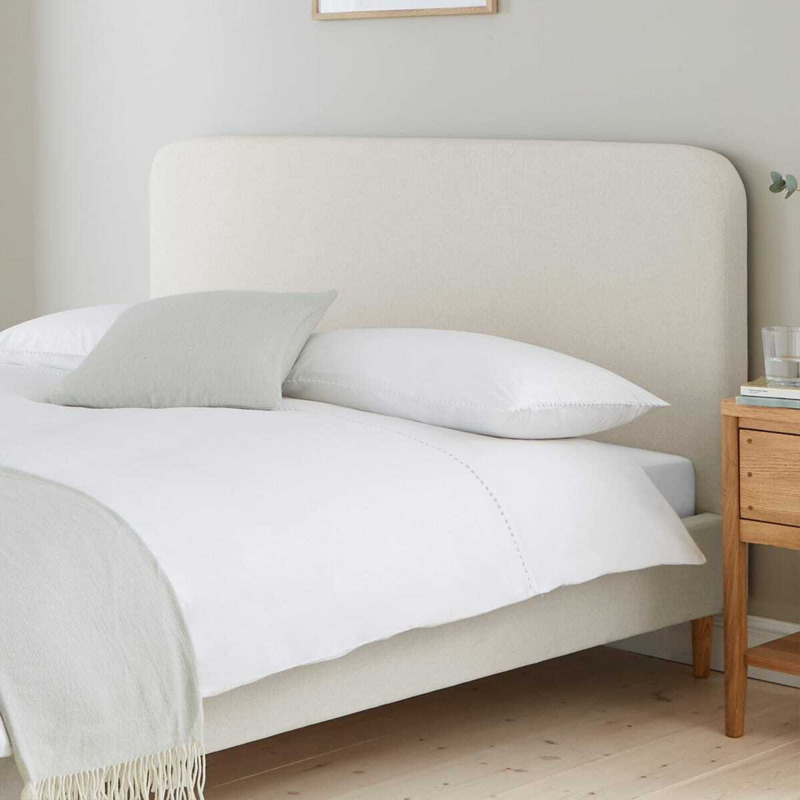 DUSK Ascot Bed Super King Natural Linen Look by Dusk