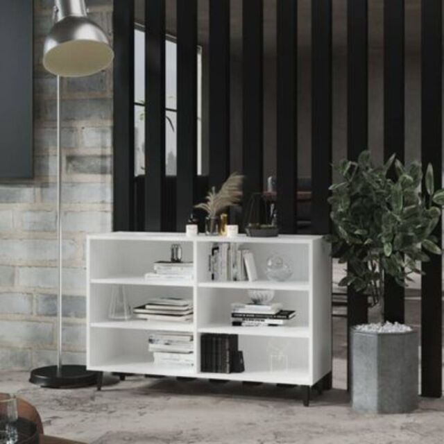 Modern Sideboard Book Cabinet Display Bookshelf Storage Cupboard by ...