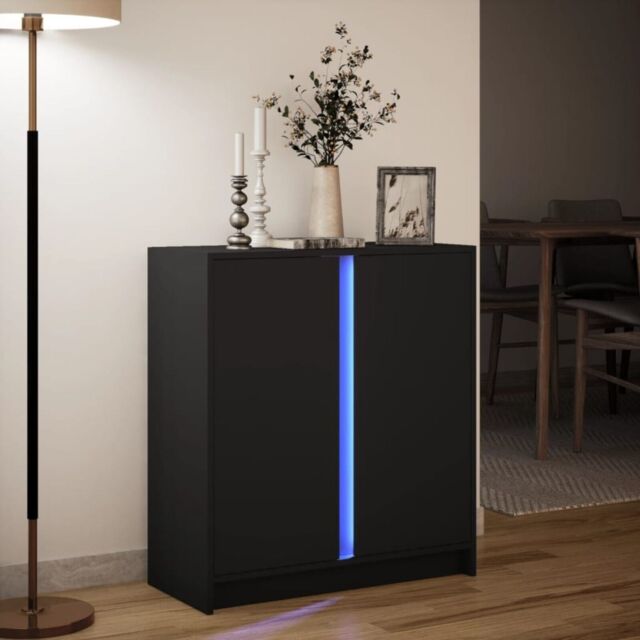 Led Sideboard Cabinet Home Storage Display Cupboard Buffet Rgb Led by ...