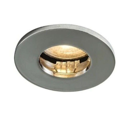Led Chrome Downlight Spot Light Fixed Fire Rated Led Warm White 5w by ...