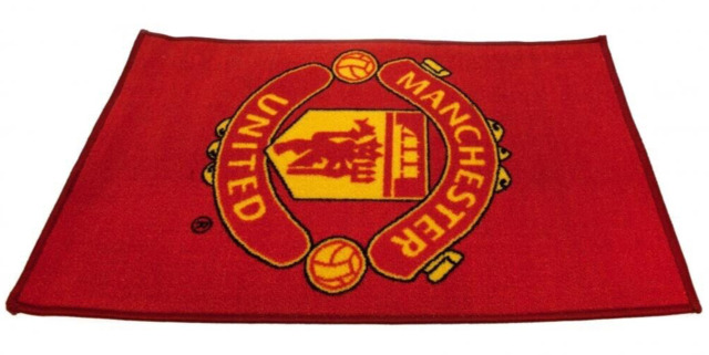 Manchester United Crest Rug Official Merchandise Bedroom Man Utd by ...