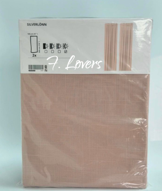 Silverlönn Ikea Silverlönn Silverlonn Pink Sheer Curtains 1 Pair 145x300cm by eBay ...