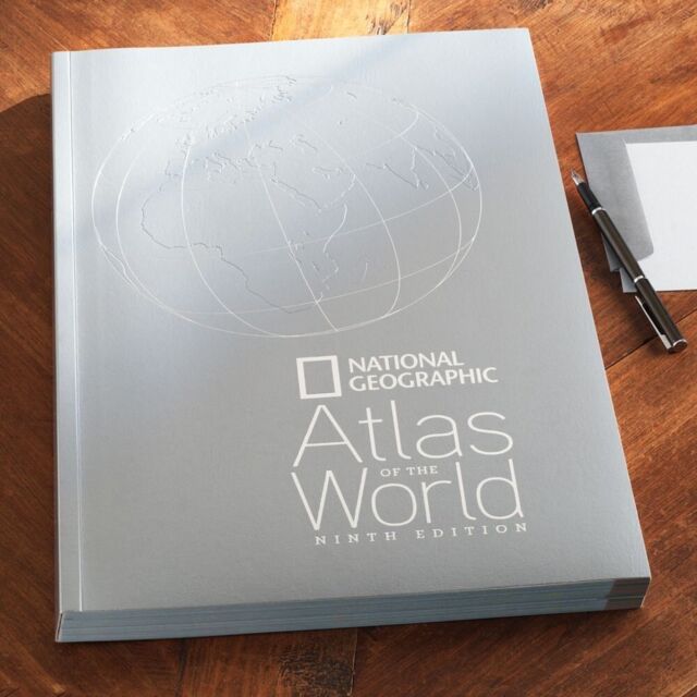 National Geographic Atlas Of The World, Ninth Edition by eBay | ufurnish.com