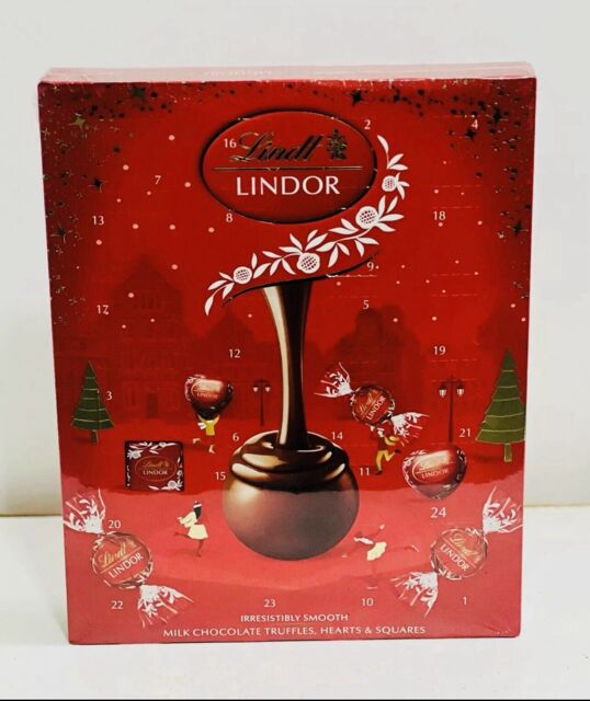 Lindt Lindor Milk Chocolate Christmas Advent Calendar Large 300g By lindt-lindor-milk-chocolate-christmas-advent-calendar-large-300g-by