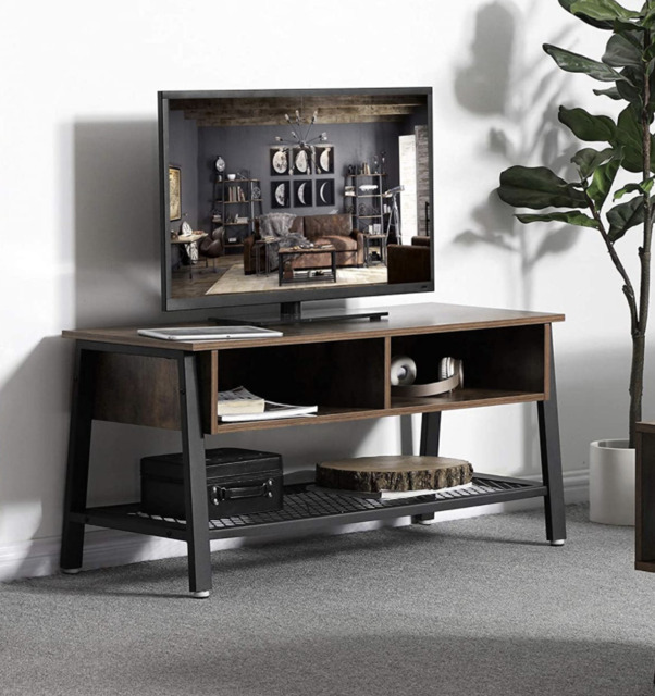 Small Tv Stand Vintage Industrial Furniture Rustic Metal Cabinet by ...