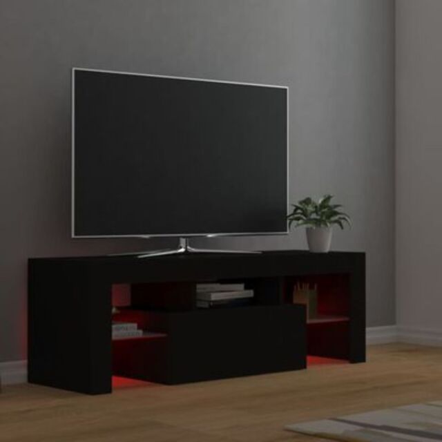 Tv Cabinet With Led Lights Media Entertainment Television Rgb Led by ...