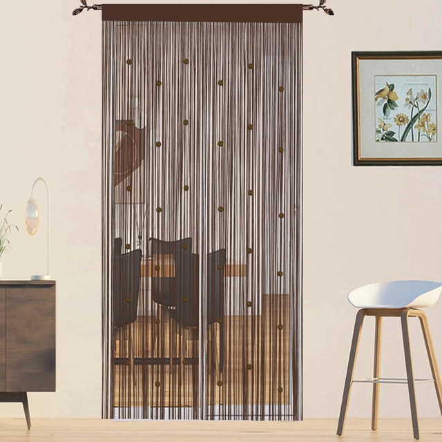 Qiboyuye Beaded Door Curtain Fly Screen For Doors Window String by eBay ...