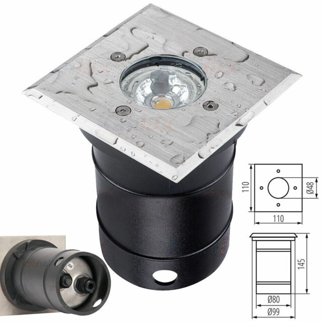 Outdoor Porch Guide Light Recessed Garden Drive Over Porch Walkway by ...