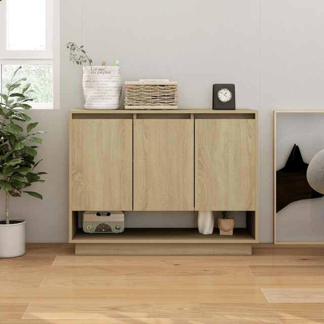 Sideboard Chipboard Living Room Bedroom Storage Cabinet Multi Colours ...