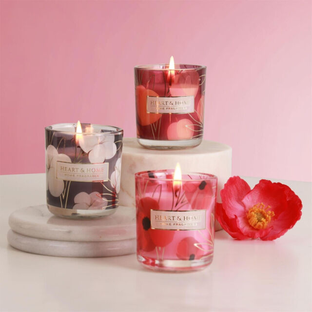 Heart & Home Gift Set - Mini Candle Collection-with Love Poppy by eBay ...