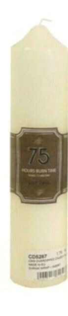 Download Overdipped Matt Pillar Candle 60x150mm Red - Advent Candle PNG