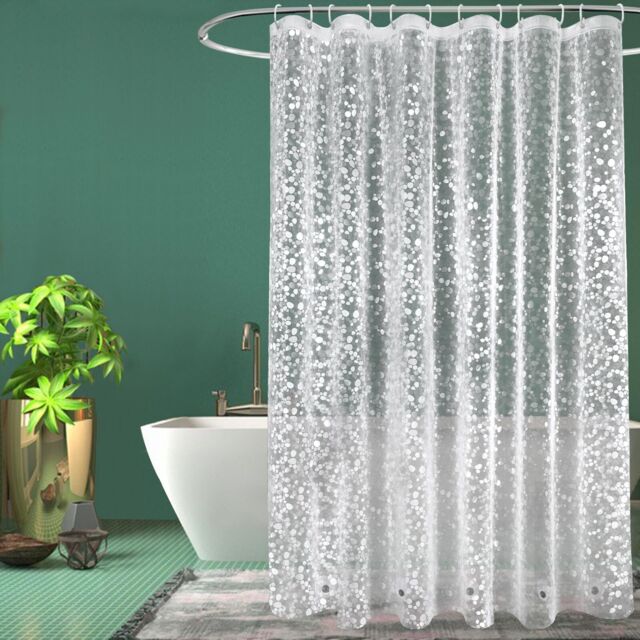 Extra Long Shower Curtain 180 X 240cm Drop Waterproof Mildew Resistant by eBay | ufurnish.com