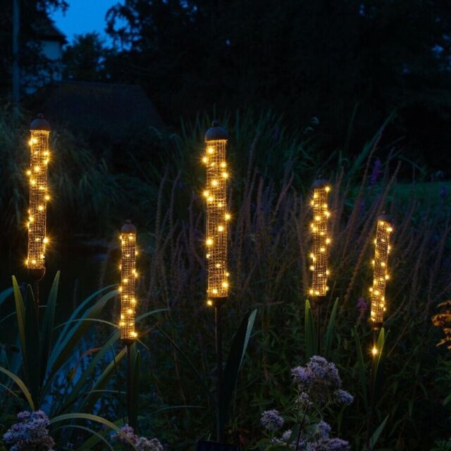 Noma Garden Outdoor Bulrush Stake Light X1 Solar Powered / Outdoor by ...