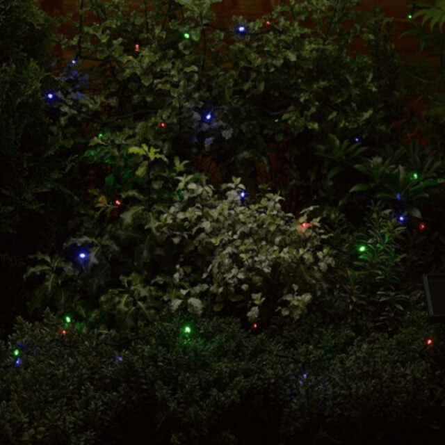 Smart Solar Led String Lights Multi-coloured 50 by eBay | ufurnish.com