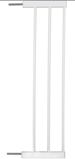 Hauck - Türschutzgitter / Treppenschutzgitter Open N Stop KD (75 bis 80 cm) ohne Bohren - White