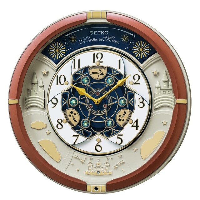 Horloge Murale Seiko RE572S - Analogique Radio-pilotée - Triple Sélection - Japon