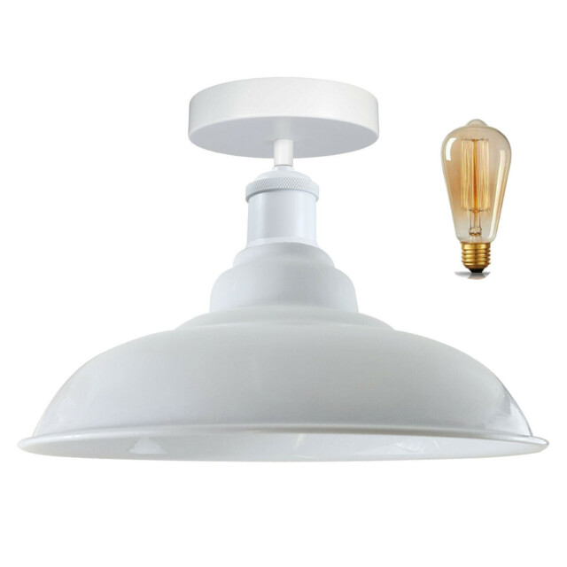 Curated visual reference: Modern Industrial Style Ceiling Light S Metal Flush Mount Bowl Photo Inspiration